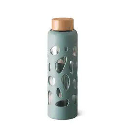 Glass Water Bottle w Silicone Cover