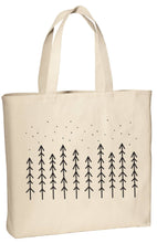 Load image into Gallery viewer, Nordic Evergreens Canvas Tote Bag
